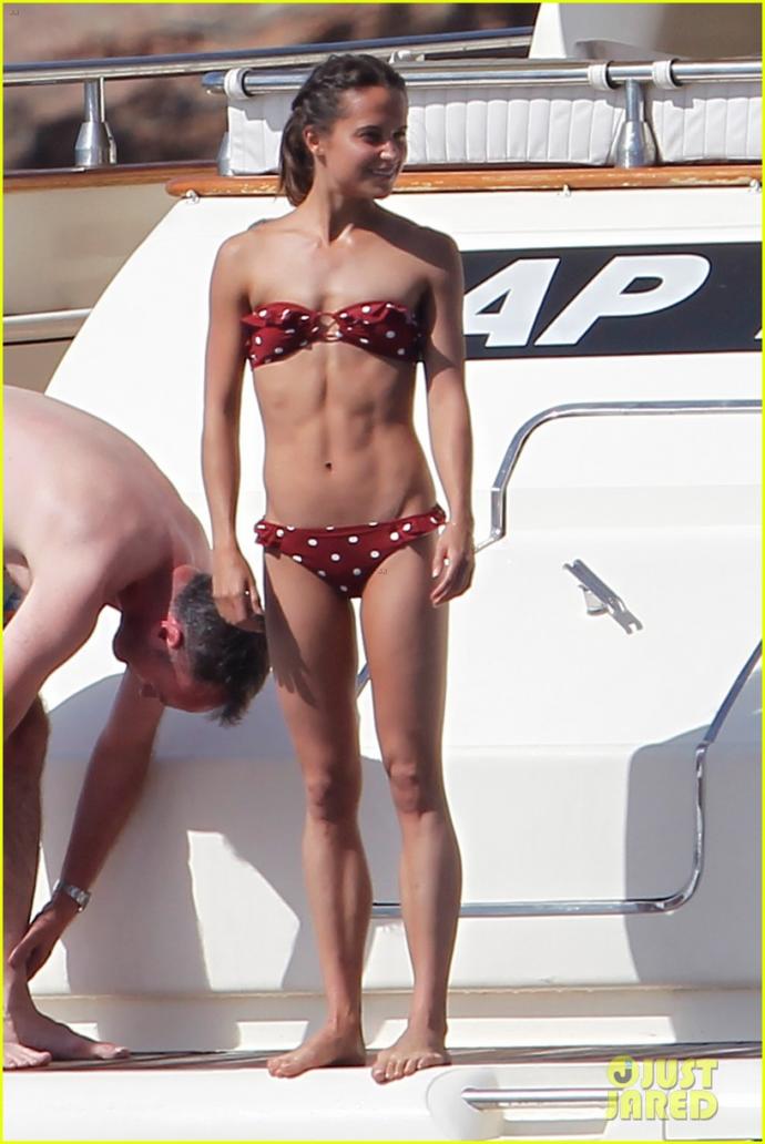 Impressively Fit Alicia Vikander