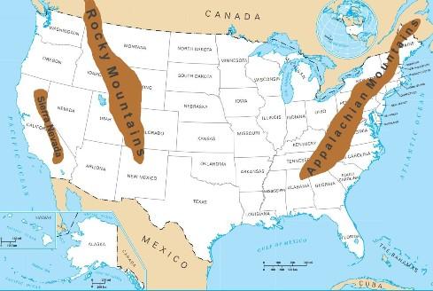 The Blue Ridge/Great Smoky Mountains and the Sierra Nevada Mountains. Two of America's great Mountain wonders.