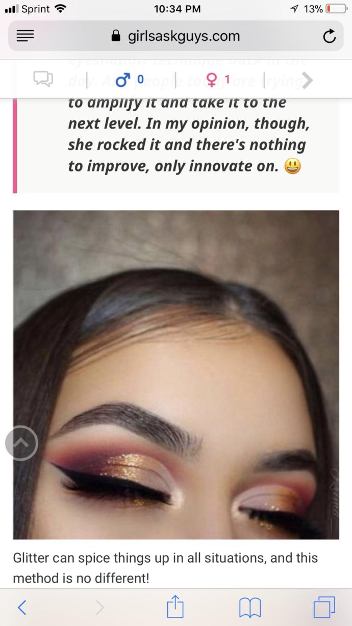 Crease Cut Eyeshadow Style