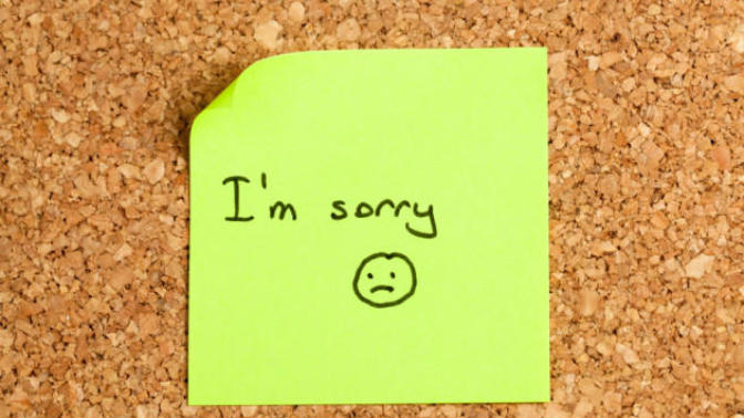 What Are You Apologizing For All the Time?