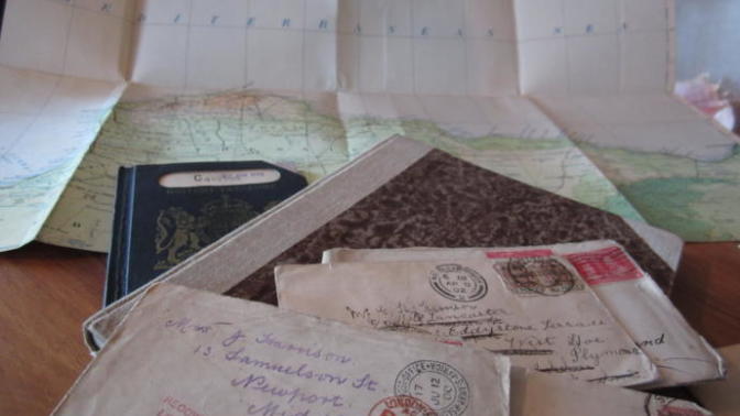 My Grandfather's War Diaries - Family Heirloom or An Item for a Museum?