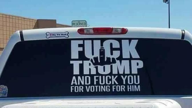 Texas Driver Arrested Over Profane Anti-Trump Message on Truck