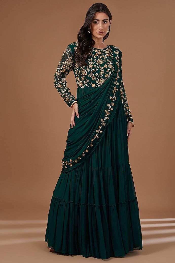 Most Popular Saree Trends of 2017 in India