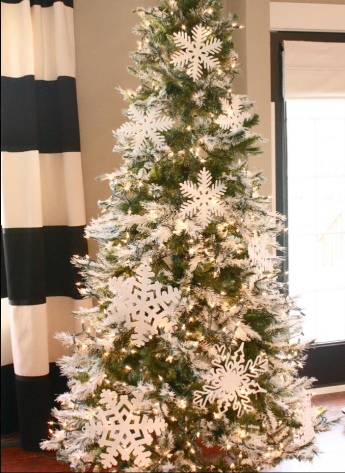 How To Make Your Crappy Artificial Christmas Tree Look Amazing (On a Budget)