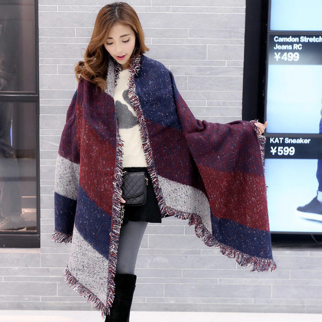 5 Ways to Wear a Blanket Scarf to Avoid Suffering from Cold!