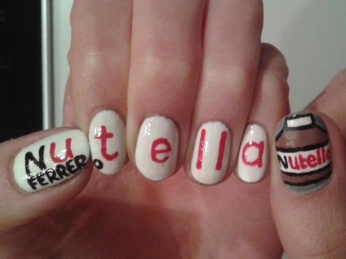 Nails inspired by Food