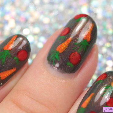 Nails inspired by Food