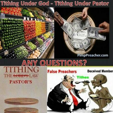 The Tithing Scam. Is Your Pastor Lying And Pimpin You Out Of Your Money?