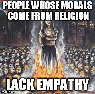 Time To Dispel The Myth, Religion Does Not Give Us Morals