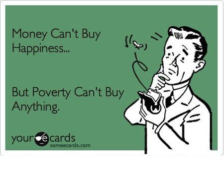 Having Lots of Money DOES NOT EQUAL TO Happiness in Life!