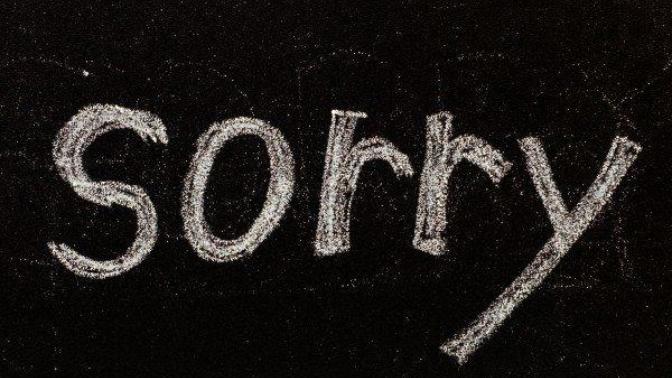 Four Stages Of A Full Apology