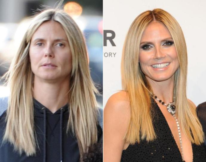 Nobody's Perfect! 10 Celebrities That Are Totally Unrecognisable Without Makeup