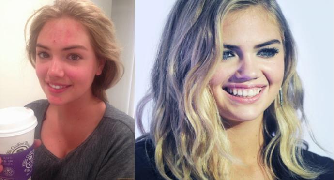 Nobody's Perfect! 10 Celebrities That Are Totally Unrecognisable Without Makeup
