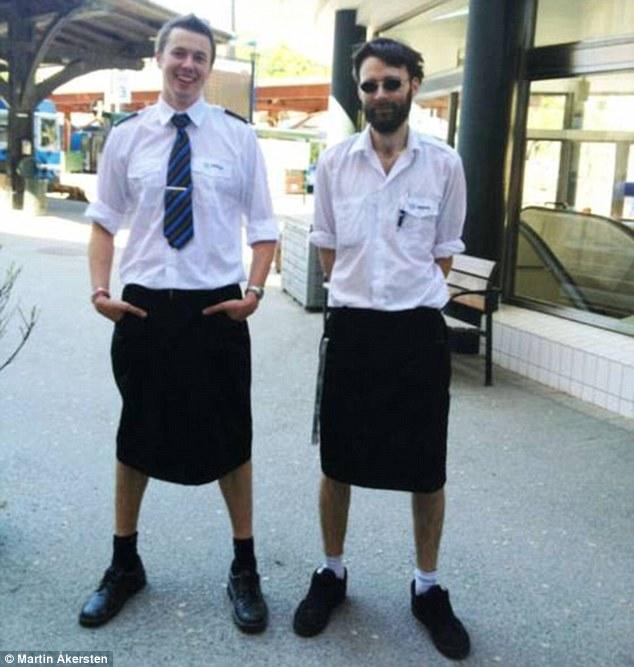 Men Wear Skirts in Protest (And It Works... Sort Of)