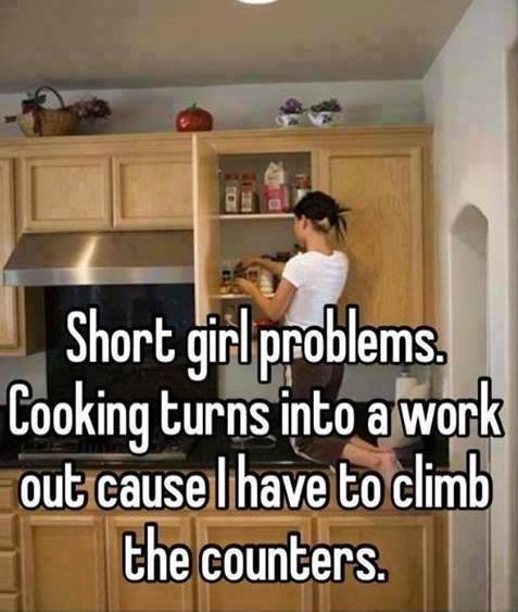 A Short Woman In A Big World