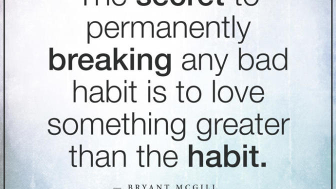 How to Break a Habit Using the Threshold Method