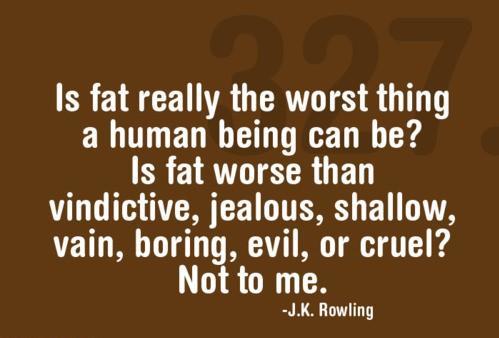 My Take on "Fat Shaming"