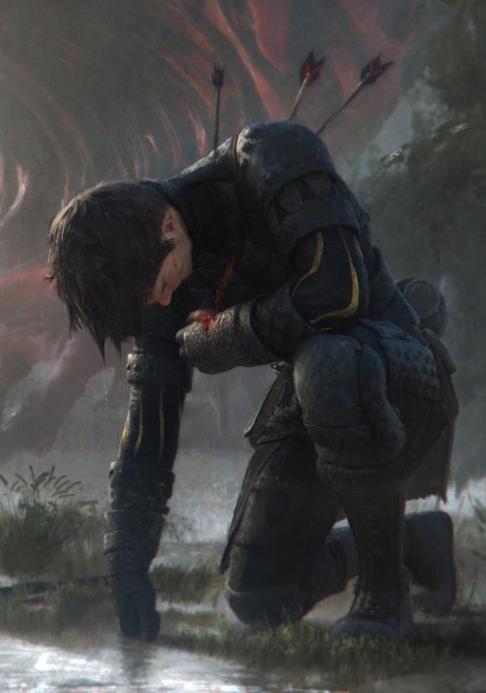 Heart, Sword, and Star, by ManOnFire