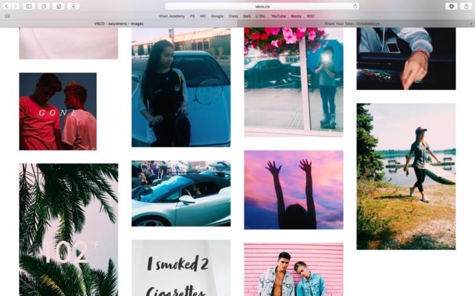 Why I love my VSCO (Self Expression)