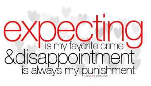Expectations Kills Relationships...