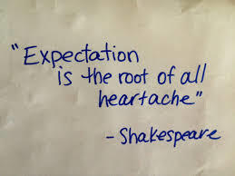 Expectations Kills Relationships...