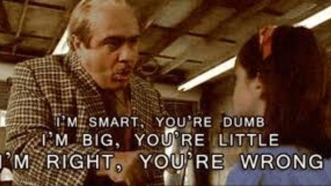 Just Because You're Older Doesn't Make You Right