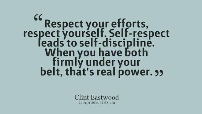 Discipline is THE key!