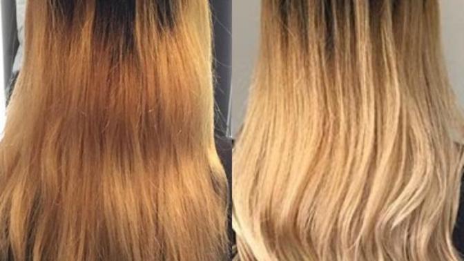 DIY Hair Toner For Your Blonde Hair