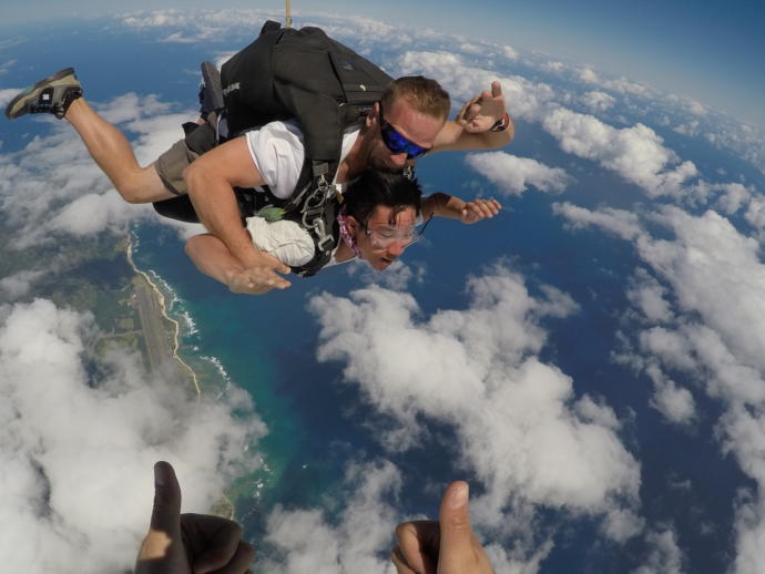 How Skydiving Lifted My Depression
