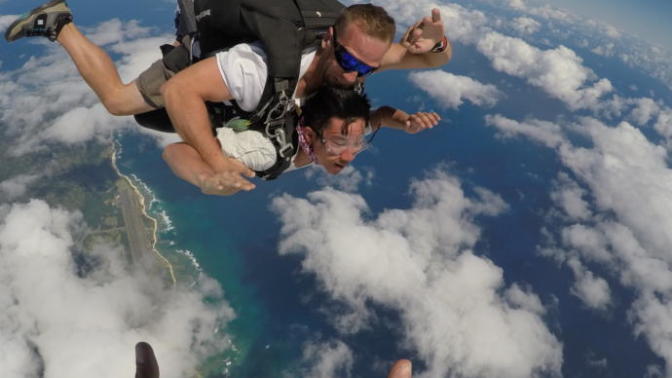 How Skydiving Lifted My Depression