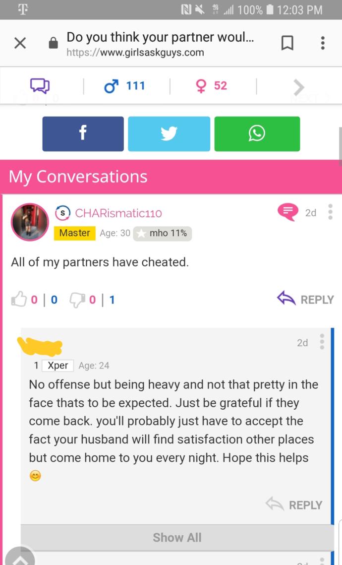 On Having Standards and Settling: Views From A Plain Jane
