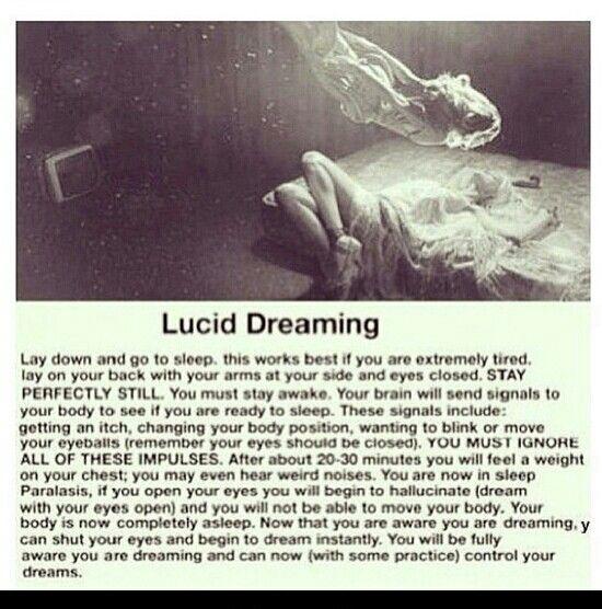 How to Control Your Dreams