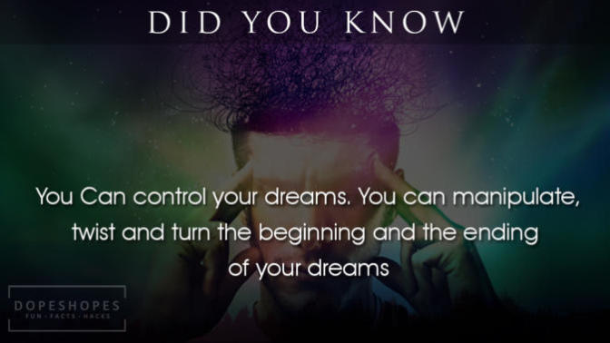 How to Control Your Dreams