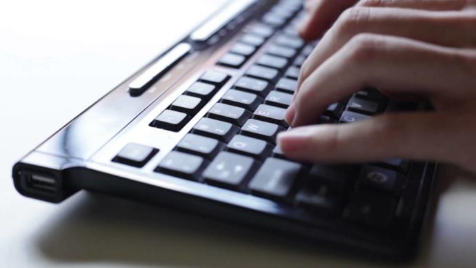 Type away, use your fingers wisely