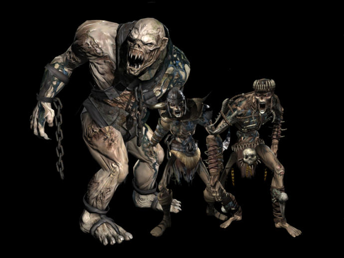 “Thralls” from the 2008 video game Tomb Raider: Underworld