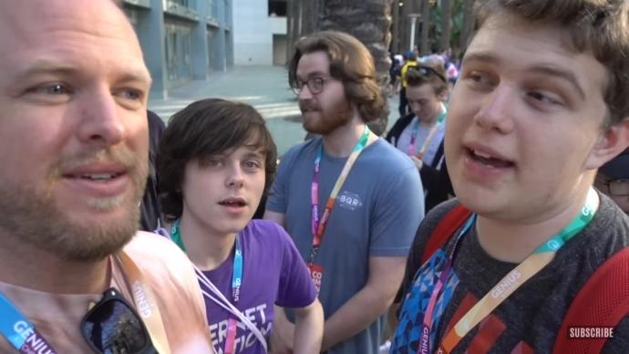 From left to right, Leon Lush, ImAllex, and WildSpartanz.