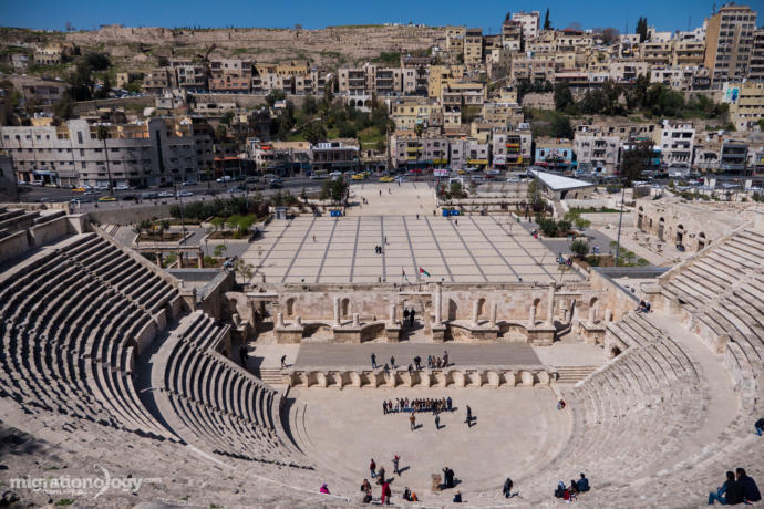 In the heart of down town