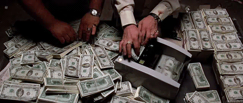 They always think of money.