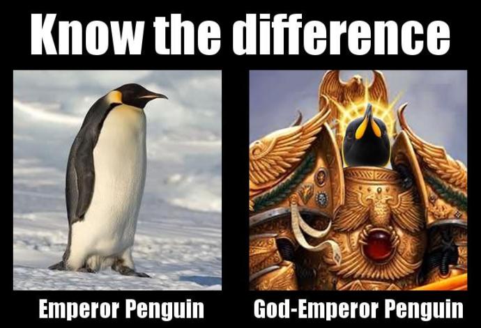 Eric the Almighty Penguin (Peace Be upon Him) doesn't ask for such titles, they are given willingly!