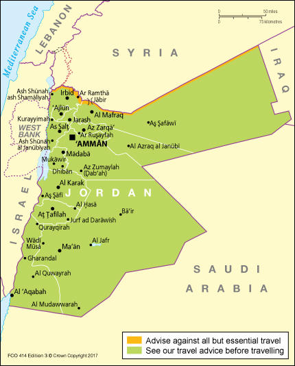 Stay safe , come to Jordan