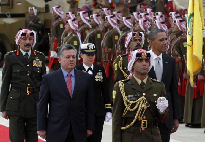 King Abdullah 2nd & Barack Obama