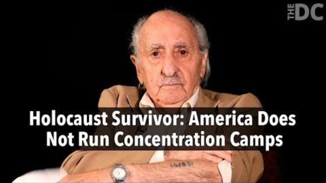 Living Holocaust Survivor Weighs in on Immigration Camps, and Politics.