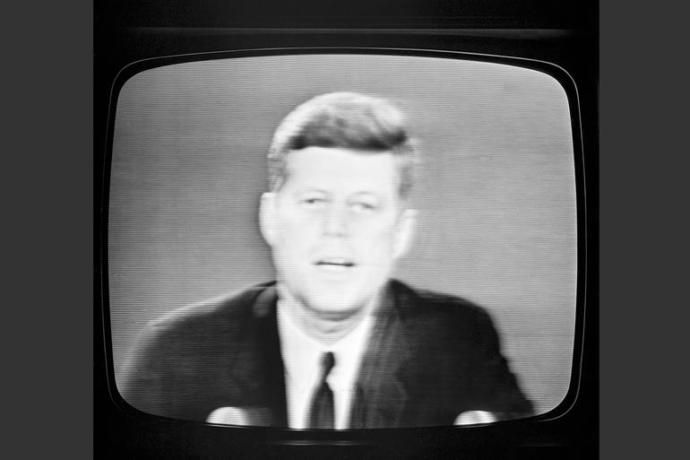 JFK on TV