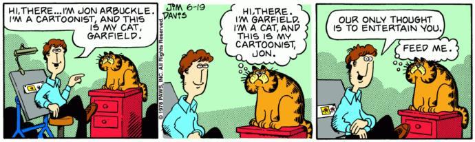 The Fortieth Anniversary of The Worlds Coolest Cat: Garfield!