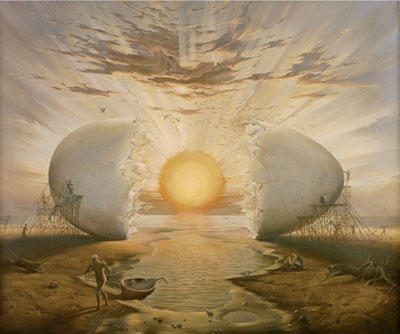 Artists Interpretation of The Beginning