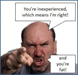You are a piece of...