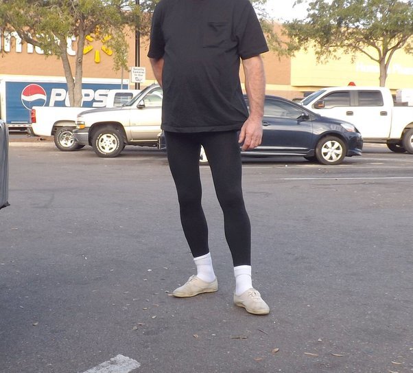 The man that wore leggings