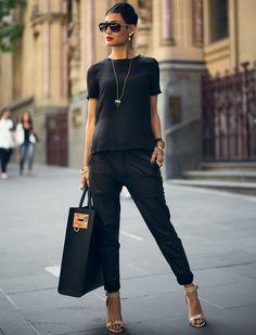 You don't necessarily have to look badass. Just feel like yourself in your clothes.