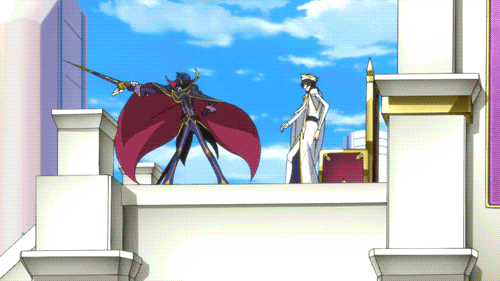 He smiles in the face of death :)