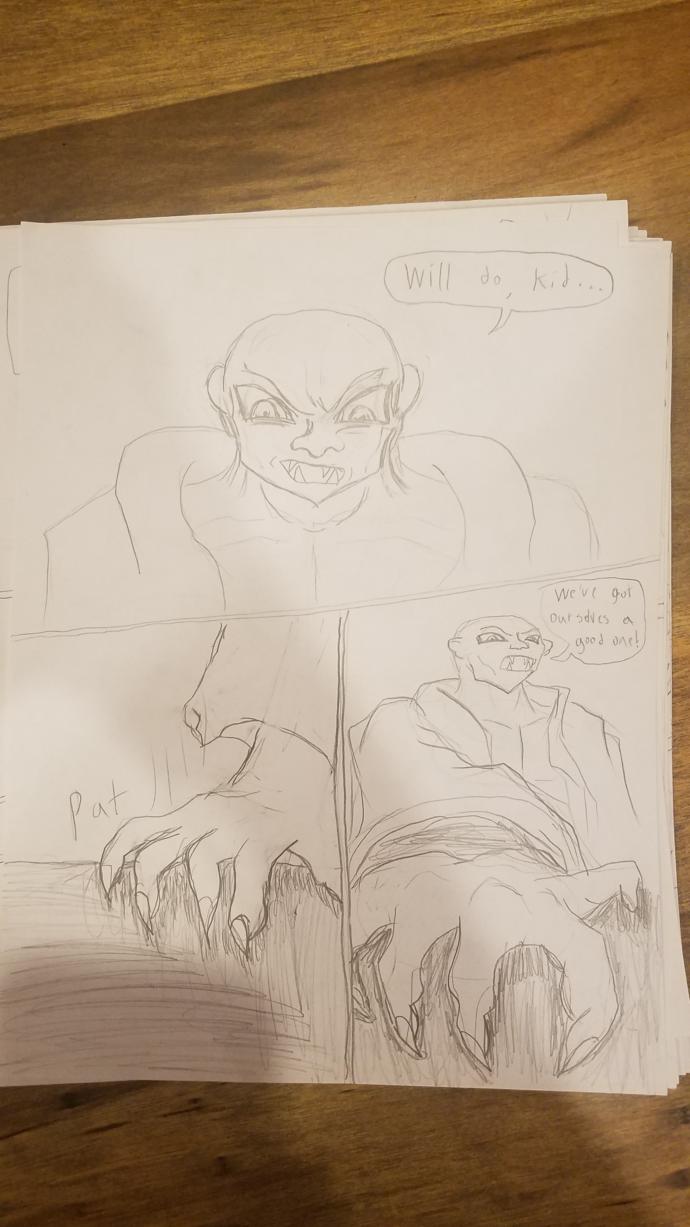 My all nighter story board session.